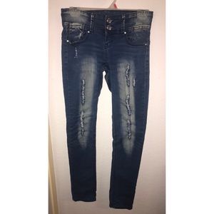 Bamboo Skinny Jeans